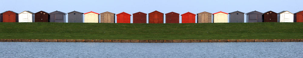 Dovercourt beach huts