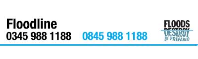 Floodline 0345 988 1188, 0845 988 1188