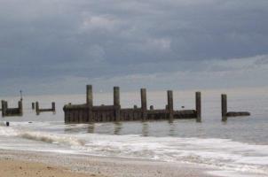 Beach at Holland on Sea taken by Lizzie Rideout