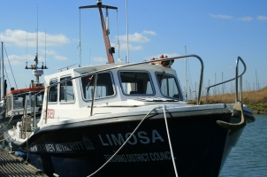 nature warden's boat The Limosa